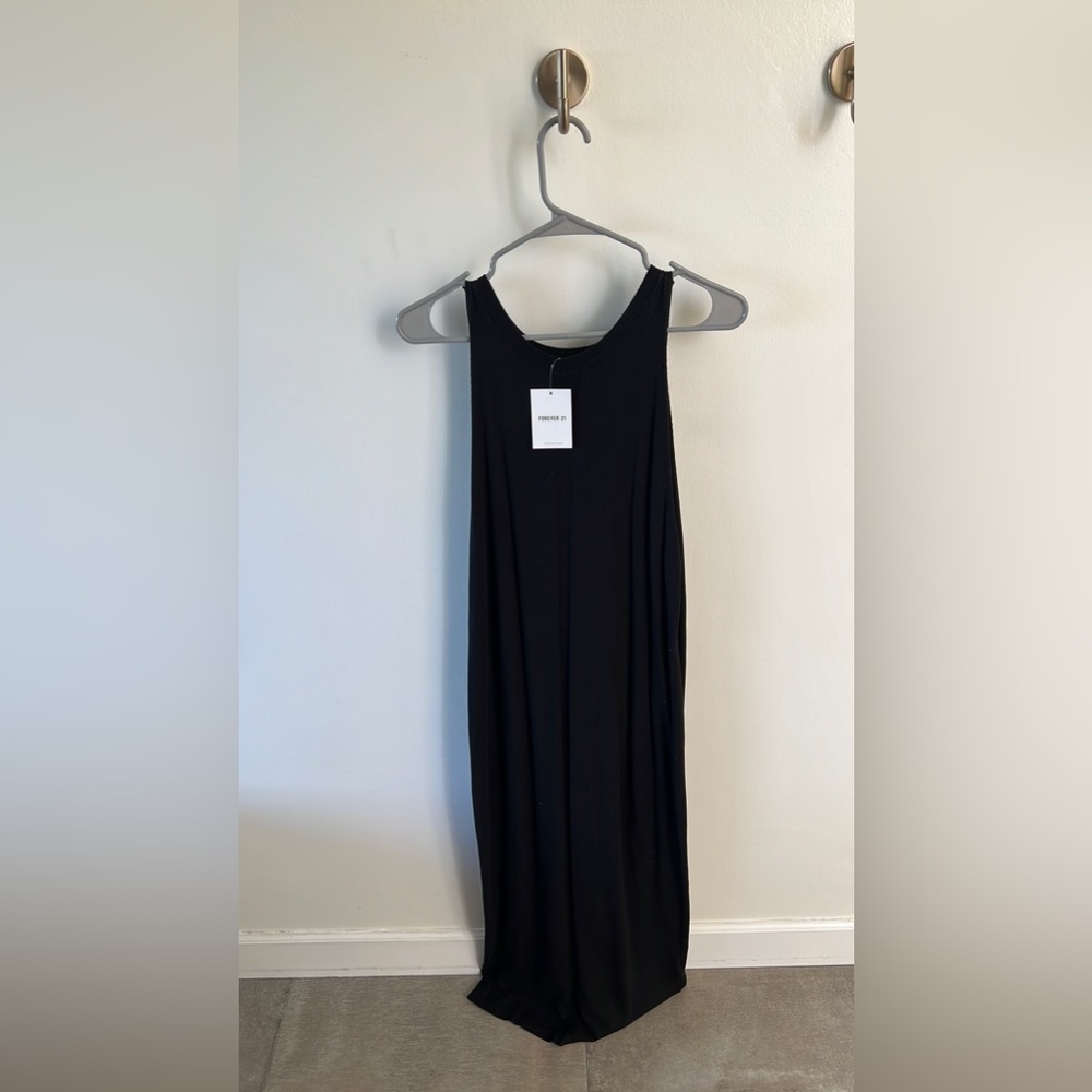 Sleeveless Knit maxi dress